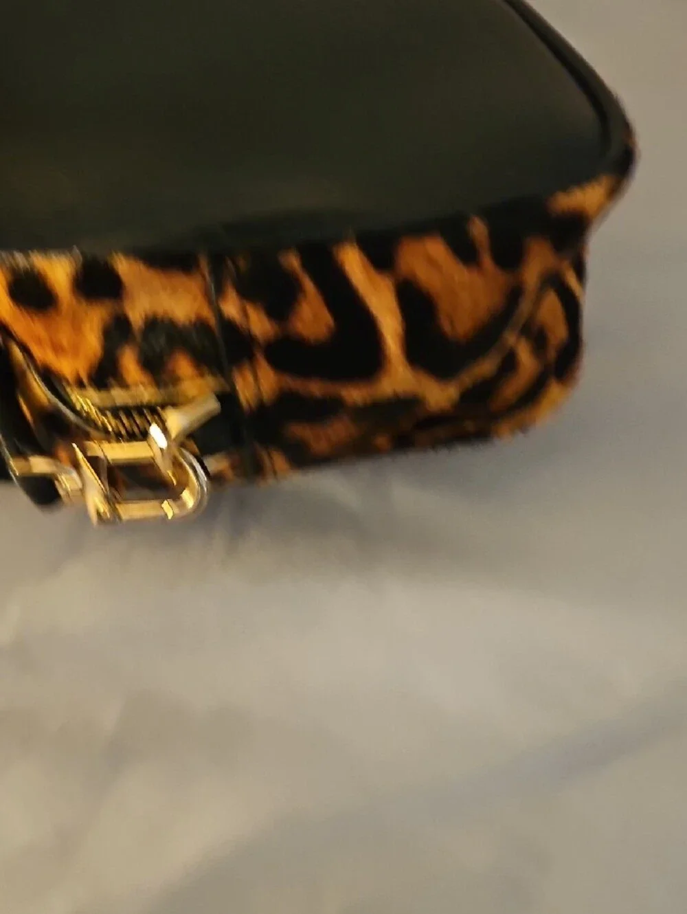 Michael Kors Leopard-Print Crossbody Bag in Brown and Black